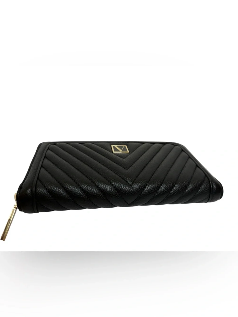 Victoria’s Secret Black Large Full Zip Wallet - Picture 3 of 8
